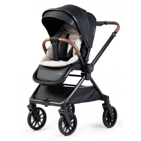 Коляска детская 3 в 1 TOMIX MIRAGE - Black 