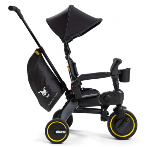 Складной трёхколёсный велосипед Doona Liki Trike S5 - Nitro Black