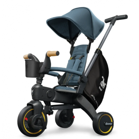 Складной трёхколёсный велосипед Doona Liki Trike S5 - Ocean Blue