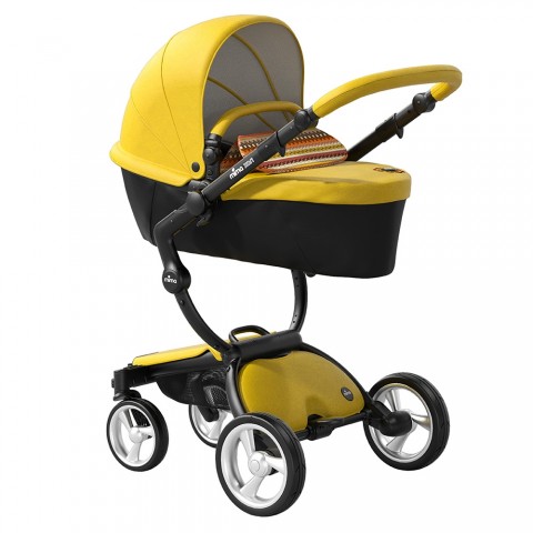 Детская коляска 2в1 Mima Xari, цвет - Yellow (Limited Edition)