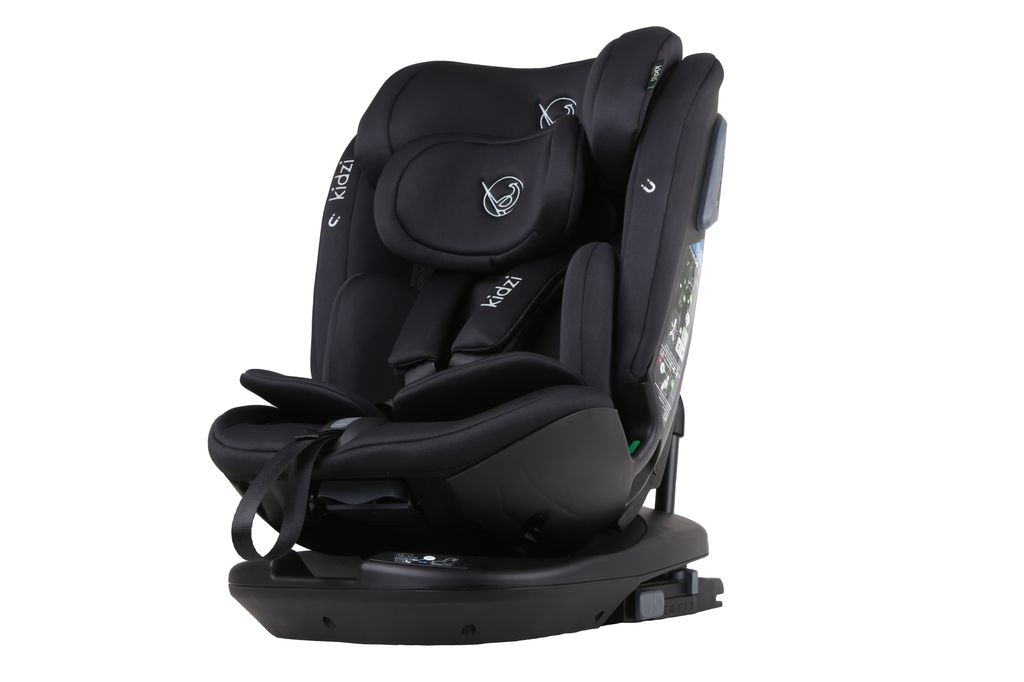 Автокресло Kidzi SPIN PLUS 360 i-SIZE - черное