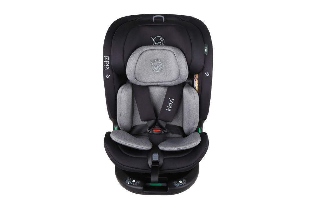 Автокресло Kidzi SPIN PLUS 360 i-SIZE -серое
