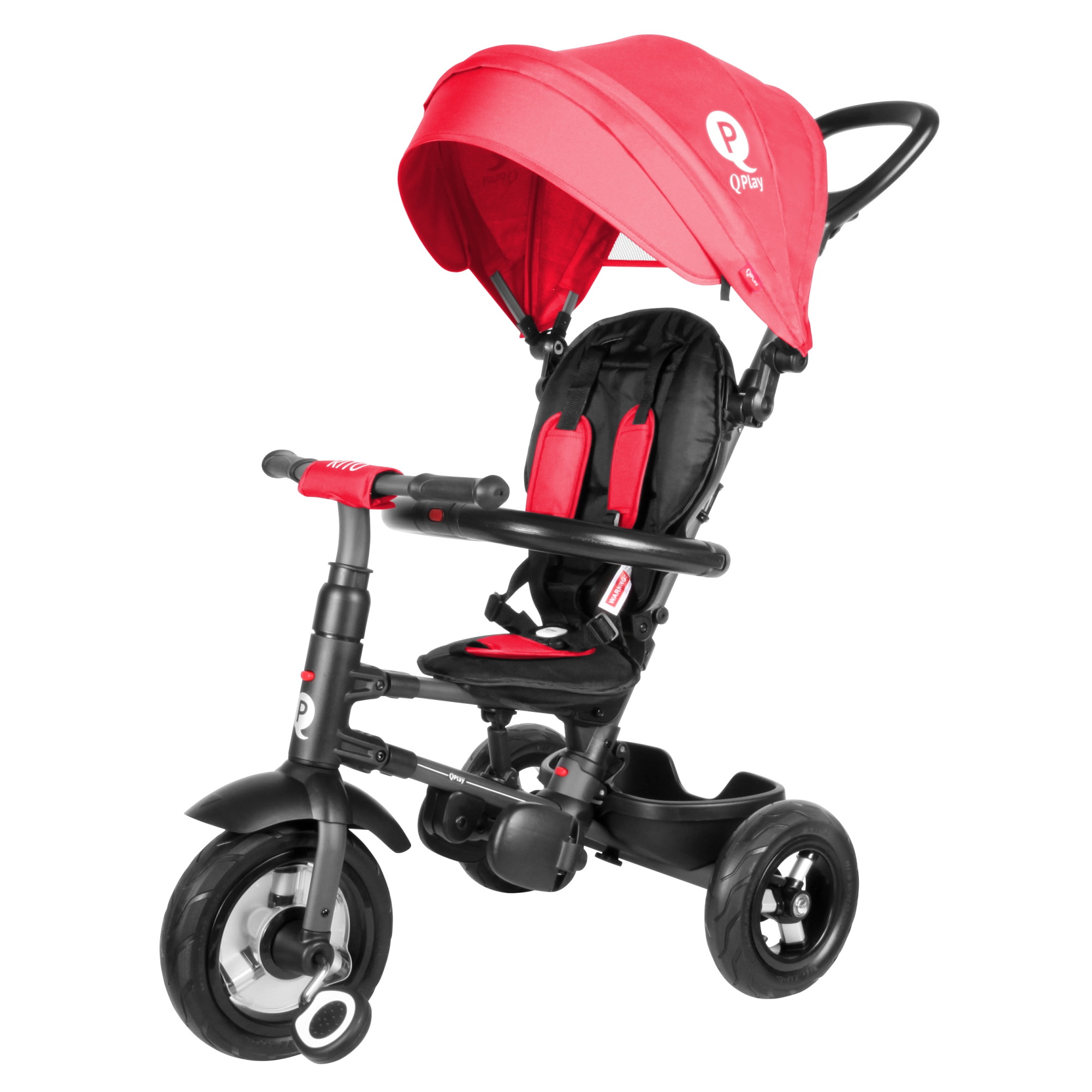 Велосипед QPlay S380-10 RITO Rubber - Red