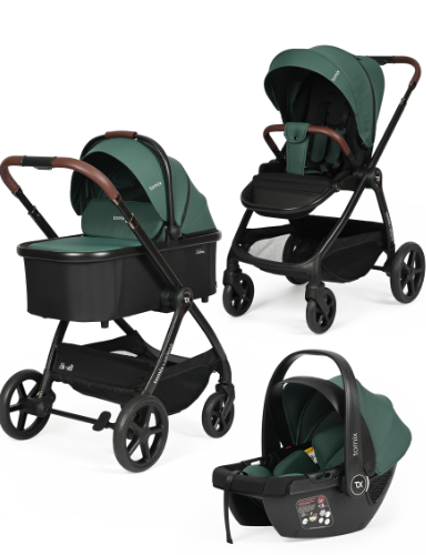 Коляска 3 в 1  TOMIX SELENA - Green