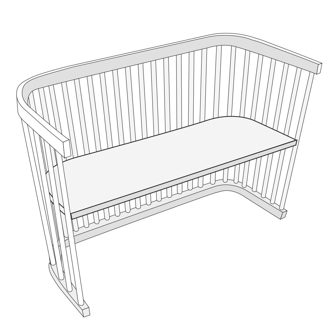 Кроватка SMARTTRIP 5в1