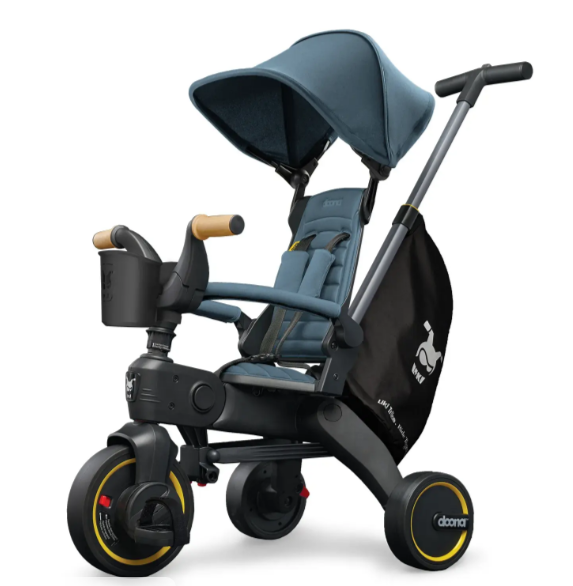 Складной трёхколёсный велосипед Doona Liki Trike S5 - O...