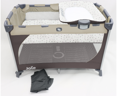 Манеж JOIE Commuter Change - BEIGE WITH DOTS